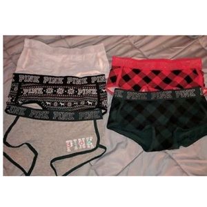5 pairs of Vs boyshorts undies